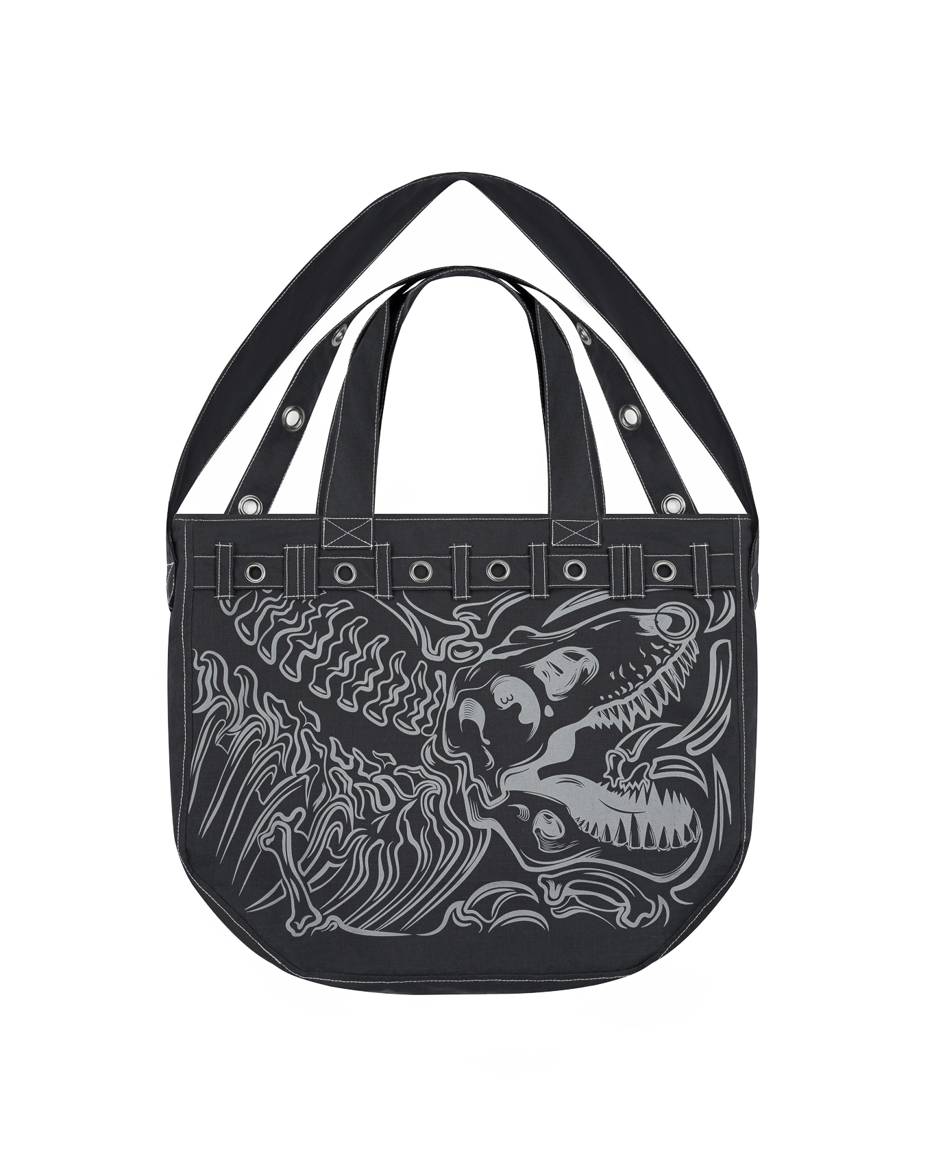 TOMBEDX TOTE BAG - BLACK