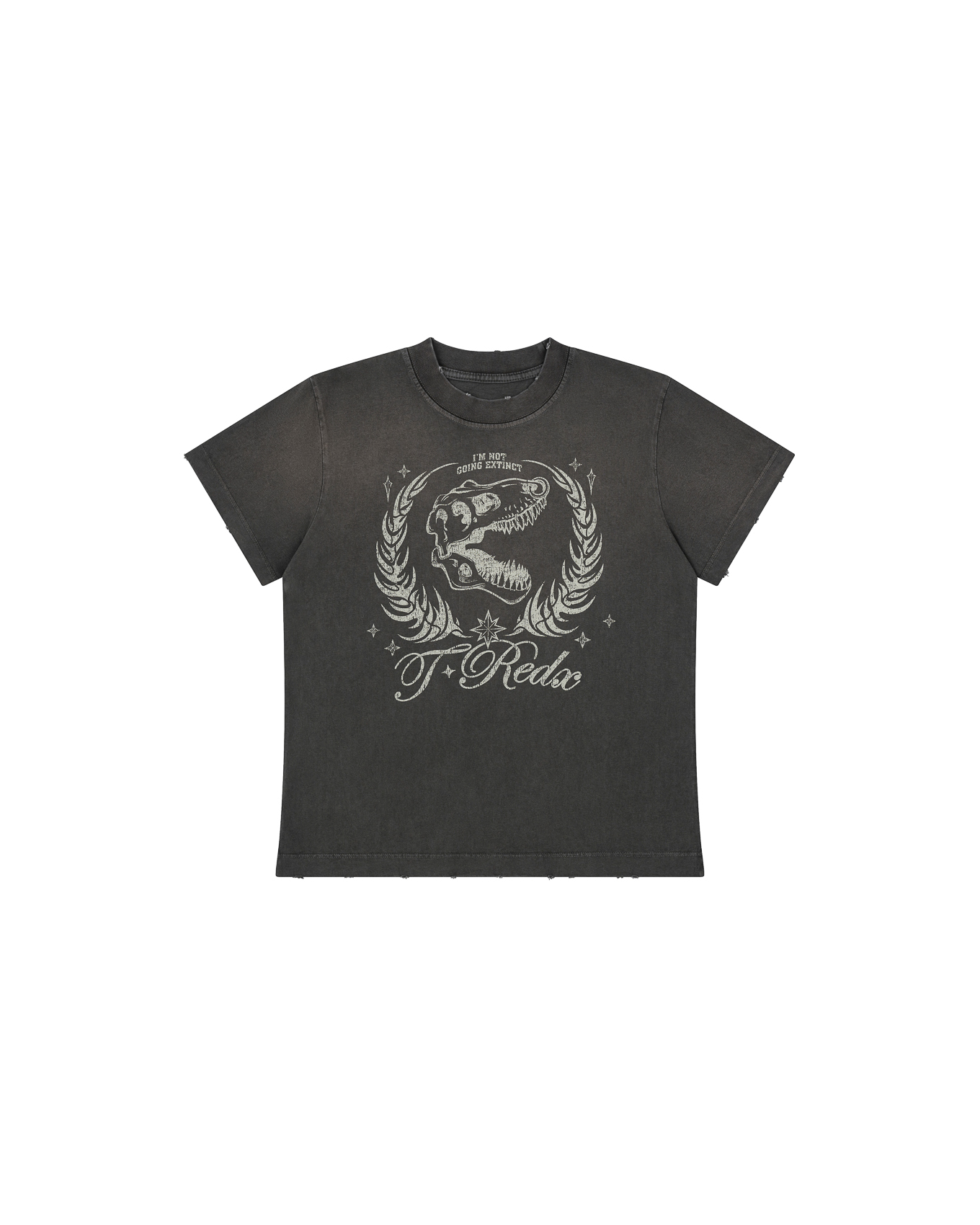 ULNEDX WASH FITTED TEE - MOCHA