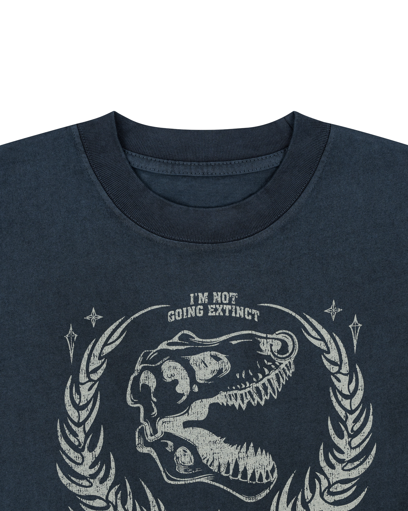 ULNEDX WASH FITTED TEE - NAVY