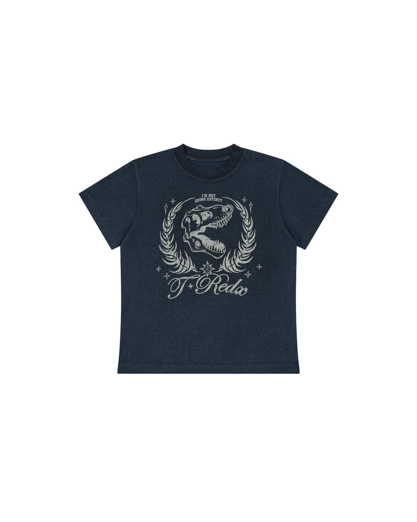ULNEDX WASH FITTED TEE - NAVY