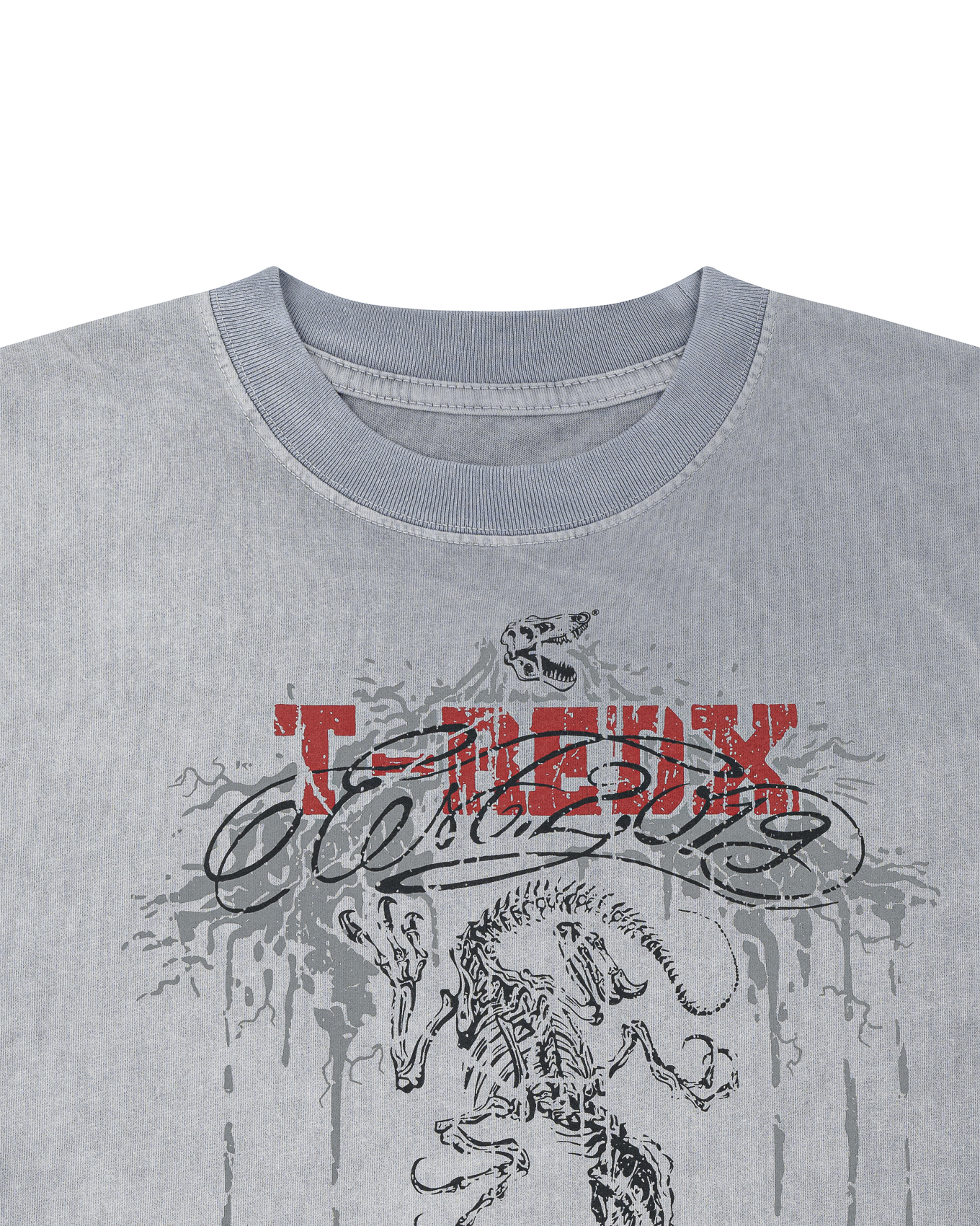 UNDEREDX WASHED TEE - DARK GREY