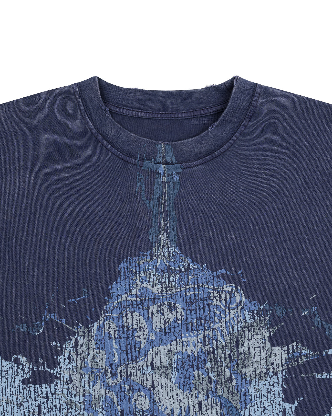 VOLCANOEDX WASHED TEE - Purple