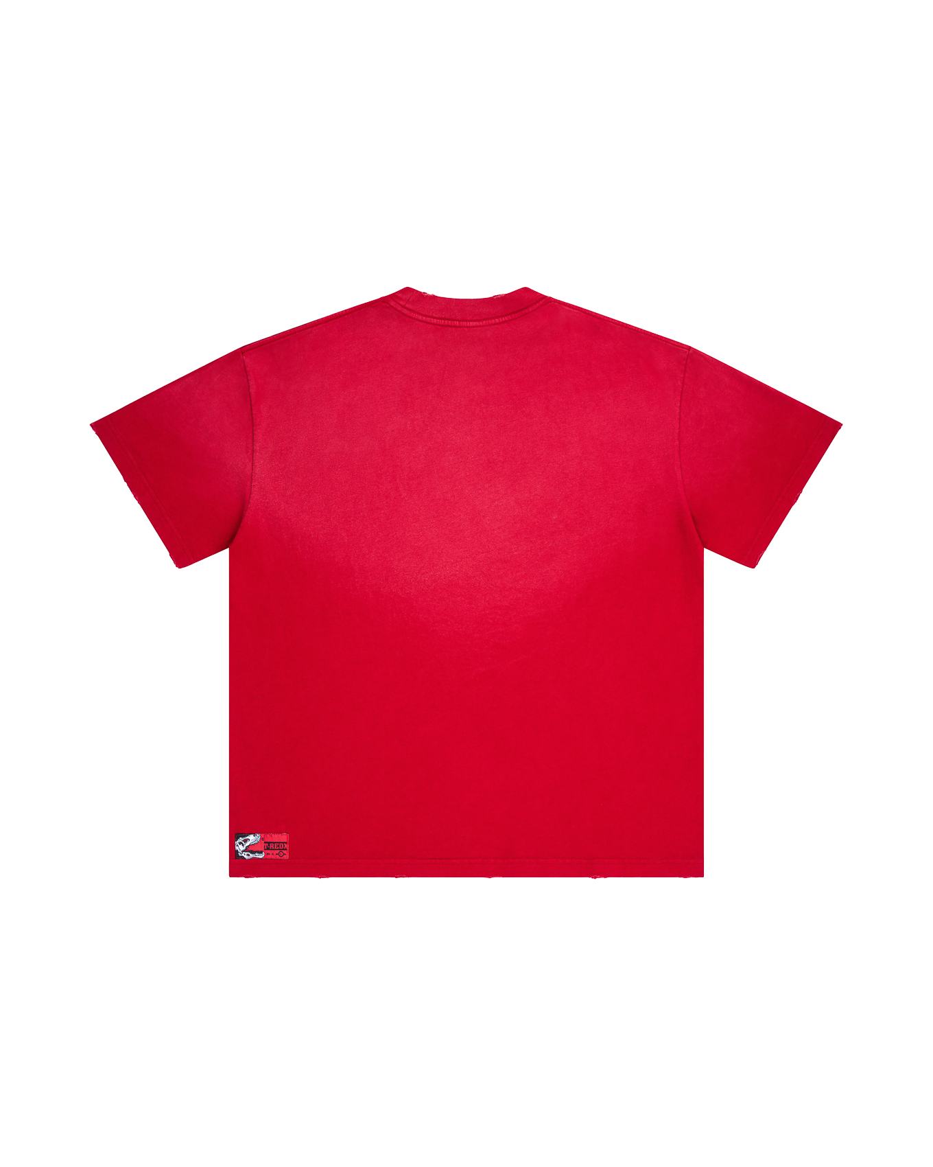 VOLCANOEDX WASHED TEE - Red