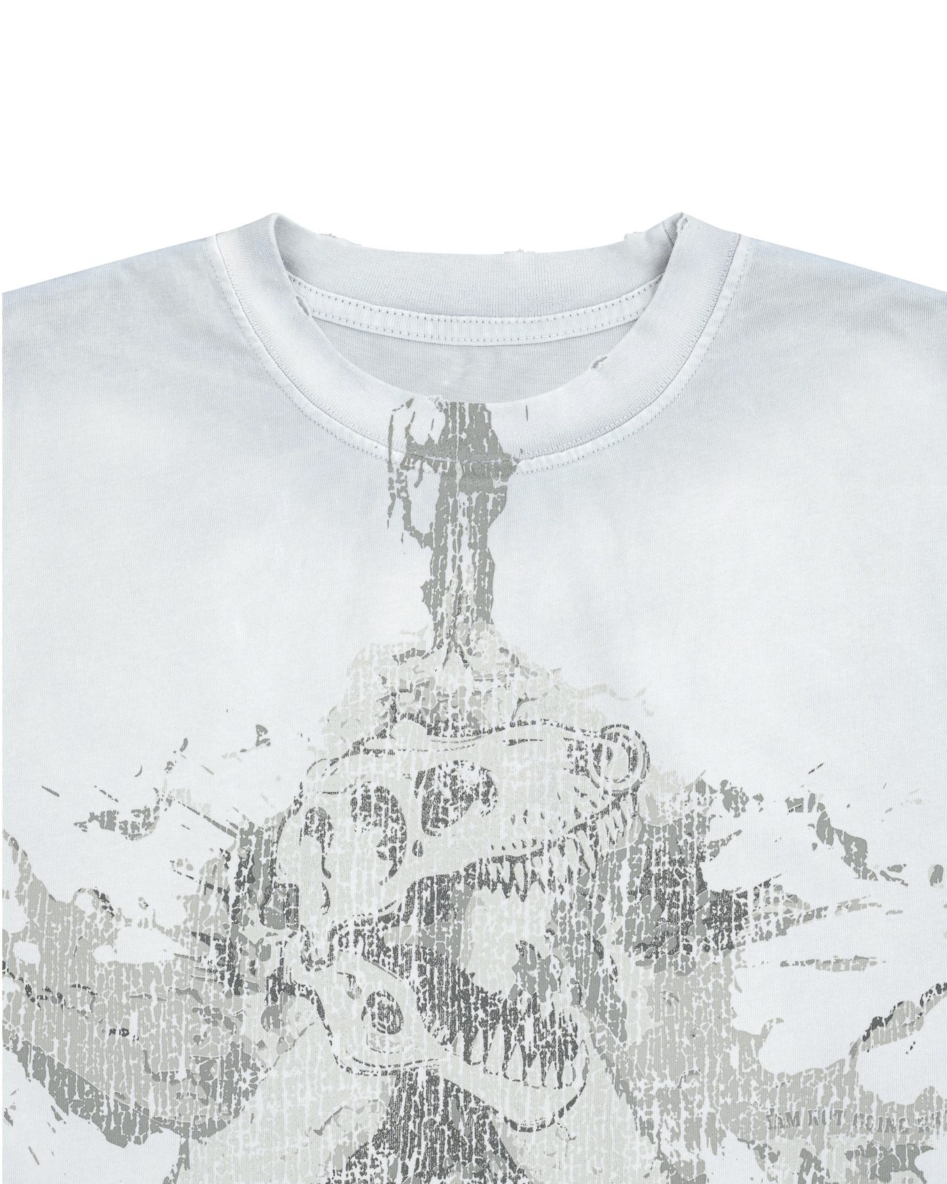 VOLCANOEDX WASHED TEE - White