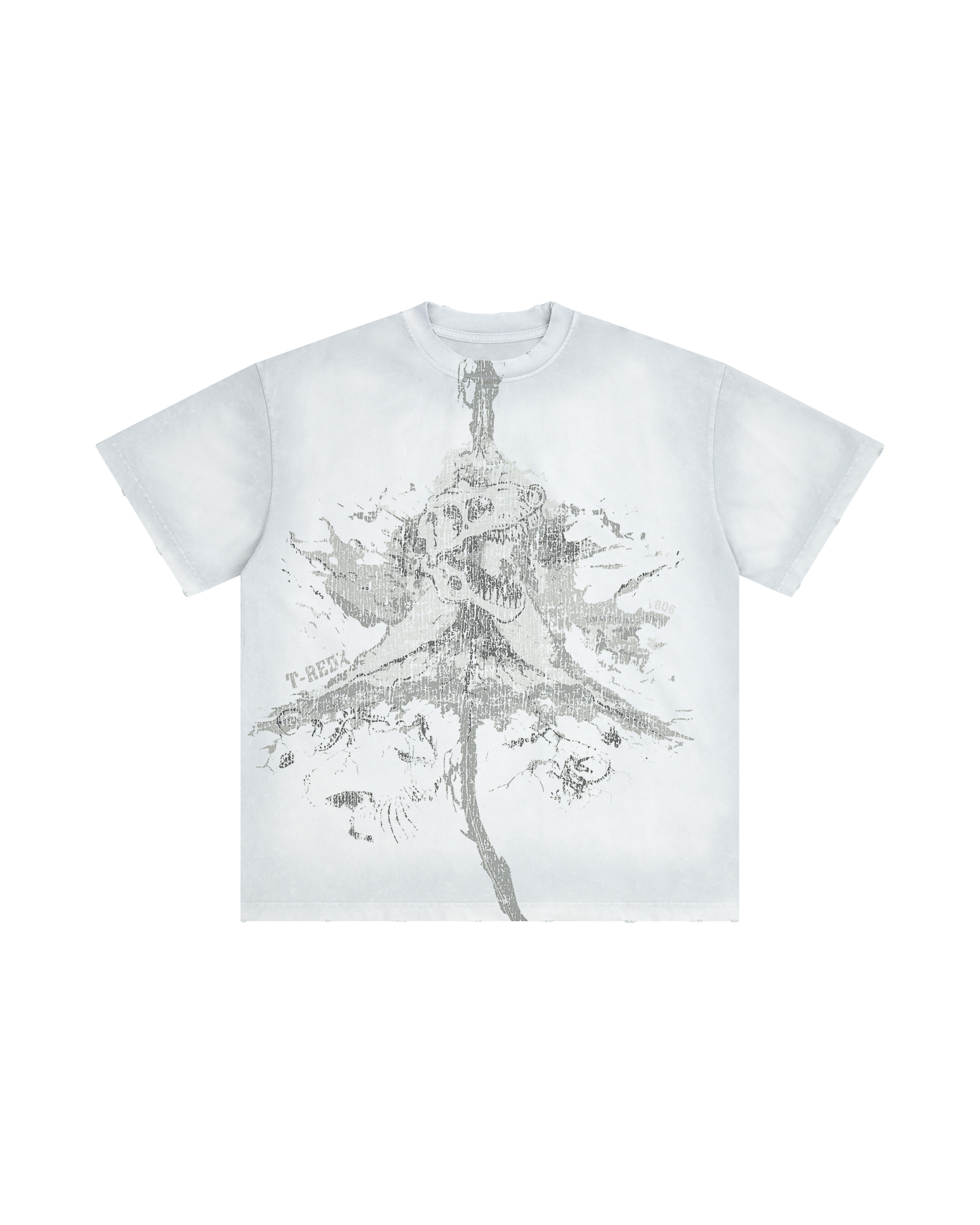 VOLCANOEDX WASHED TEE - White
