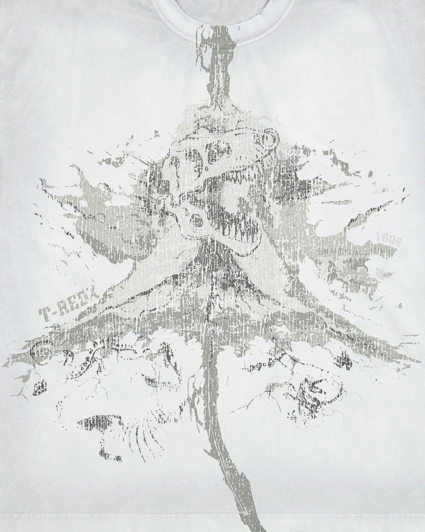 VOLCANOEDX WASHED TEE - White