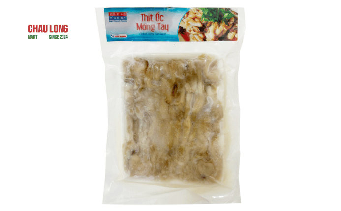 🐚 KHAY THỊT ỐC MÓNG TAY LÀM SẠCH 400G – CHỈ 44,000Đ – THƠM NGON, TIỆN LỢI CHO MỌI GIA ĐÌNH!