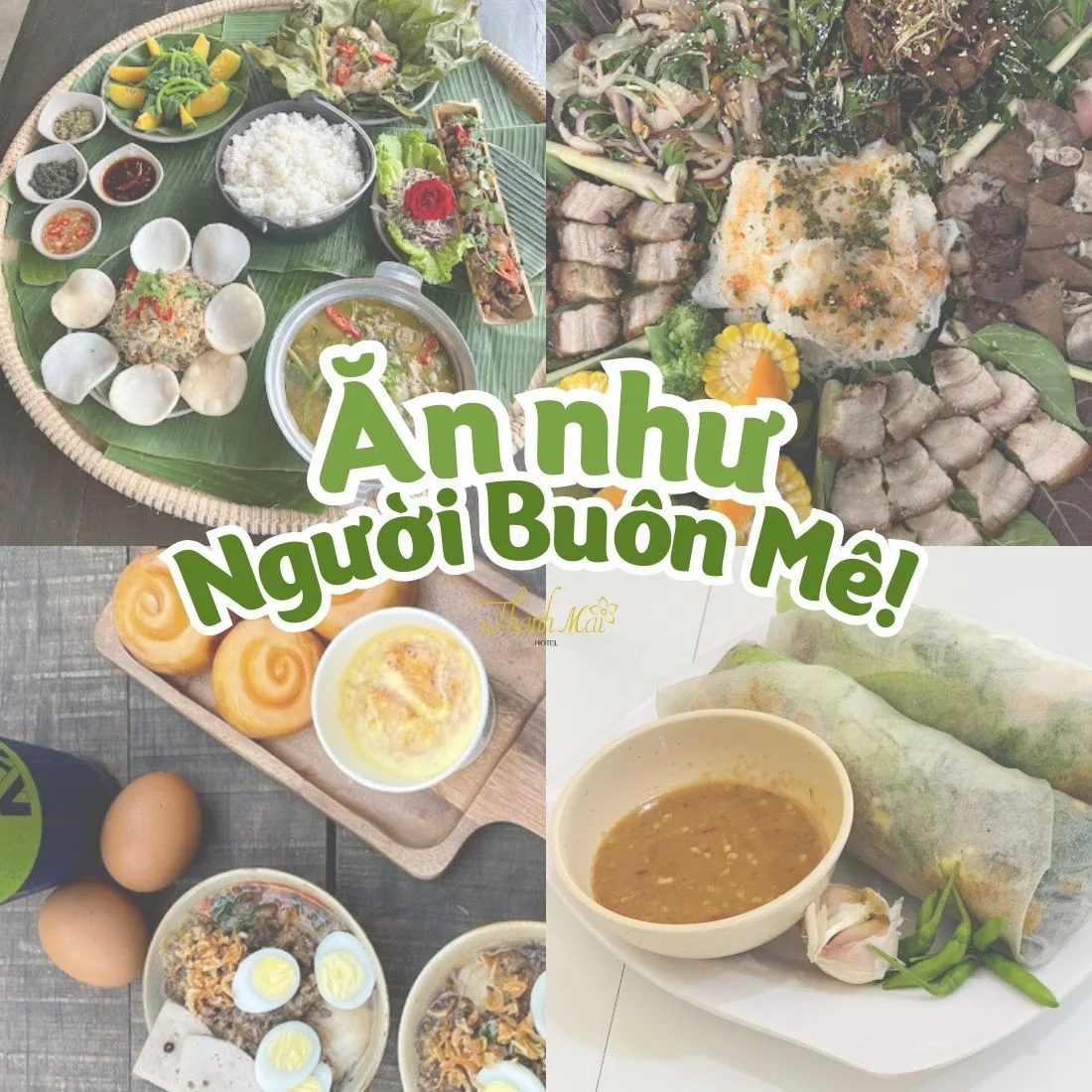 10 QUÁN ĂN ĐẶC SẢN BUÔN MA THUỘT Ở TRUNG TÂM – ĂN NHƯ NGƯỜI BAN MÊ