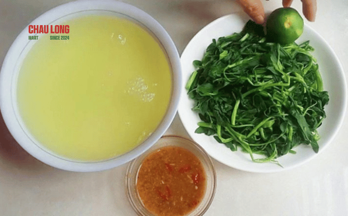 món ngon từ rau muống