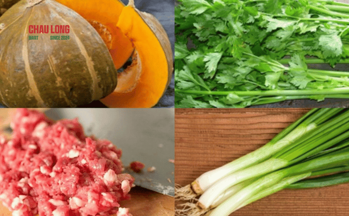 canh bí đỏ