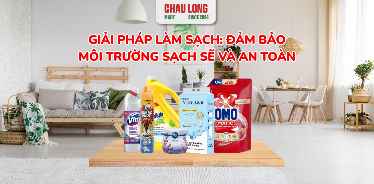 hóa phẩm tẩy rửa