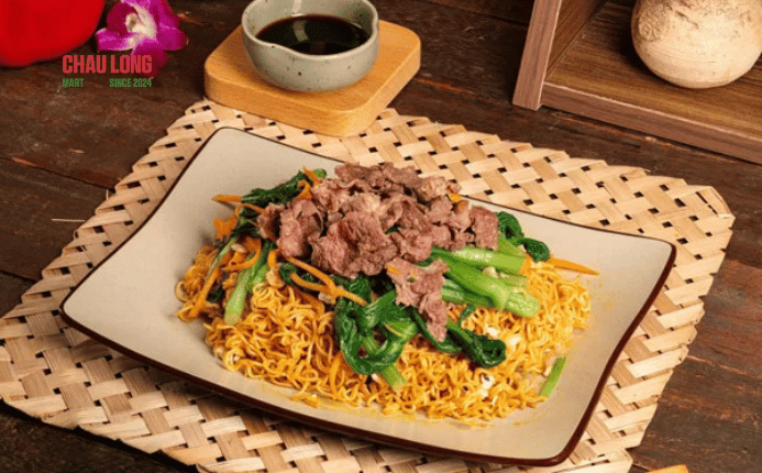 Mì xào bò – Món ăn nhanh cho ngày bận rộn