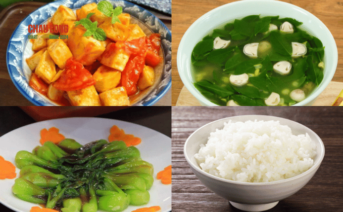 Nấu món chay nhanh gọn cho ngày đầu tháng