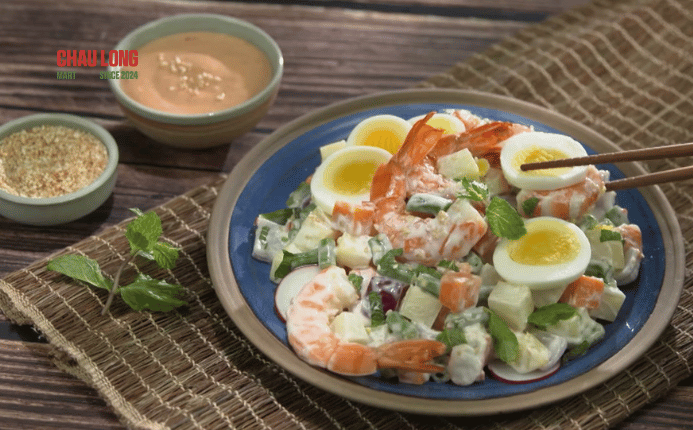 Salad thanh mát – Đổi gió bữa ăn nhà bạn