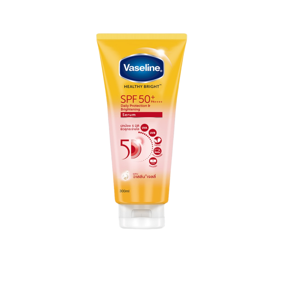 Sữa dưỡng thể VASELINE sáng khoẻ da SPF50 300ml