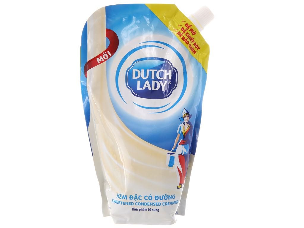 Sữa đặc có đường cô gái Hà Lan, túi (560g).