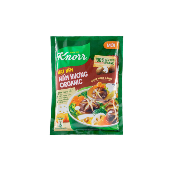 Hạt Nêm knor Nấm hương Organic 380gr