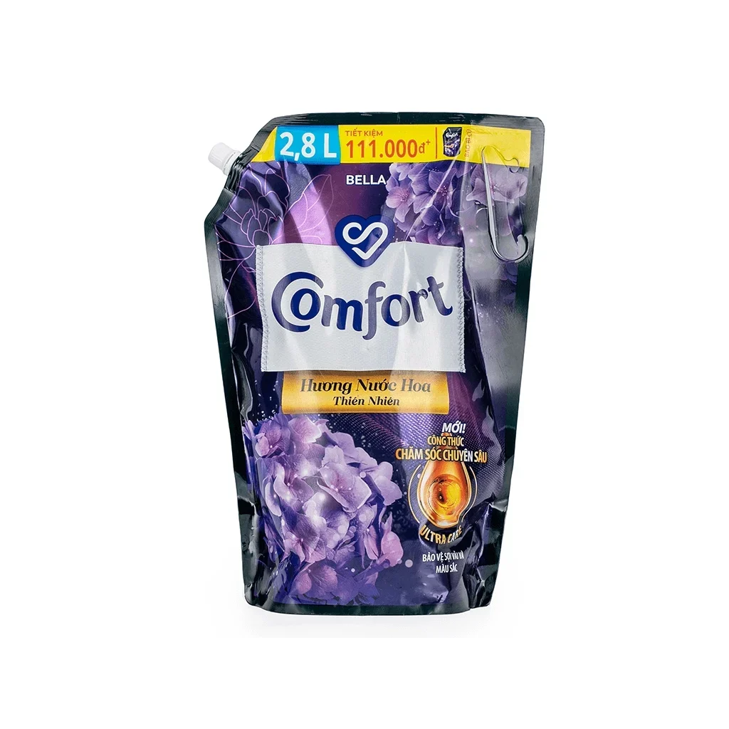 Nước xả vải Comfort CSCS hương nước hoa thiên nhiên diệu kỳ 1.8L ( Tím )