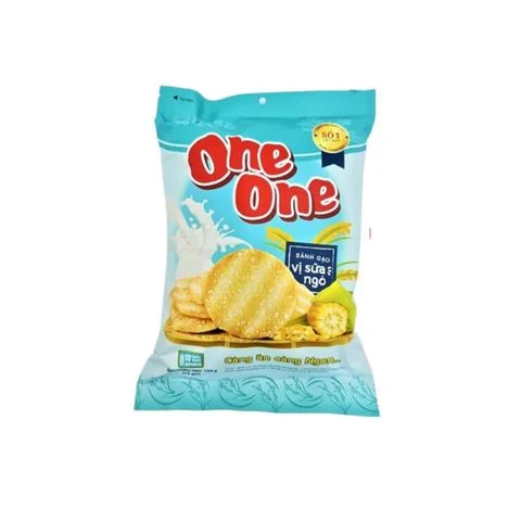 Bánh Gạo One One vị Sữa Ngô 120g Gói