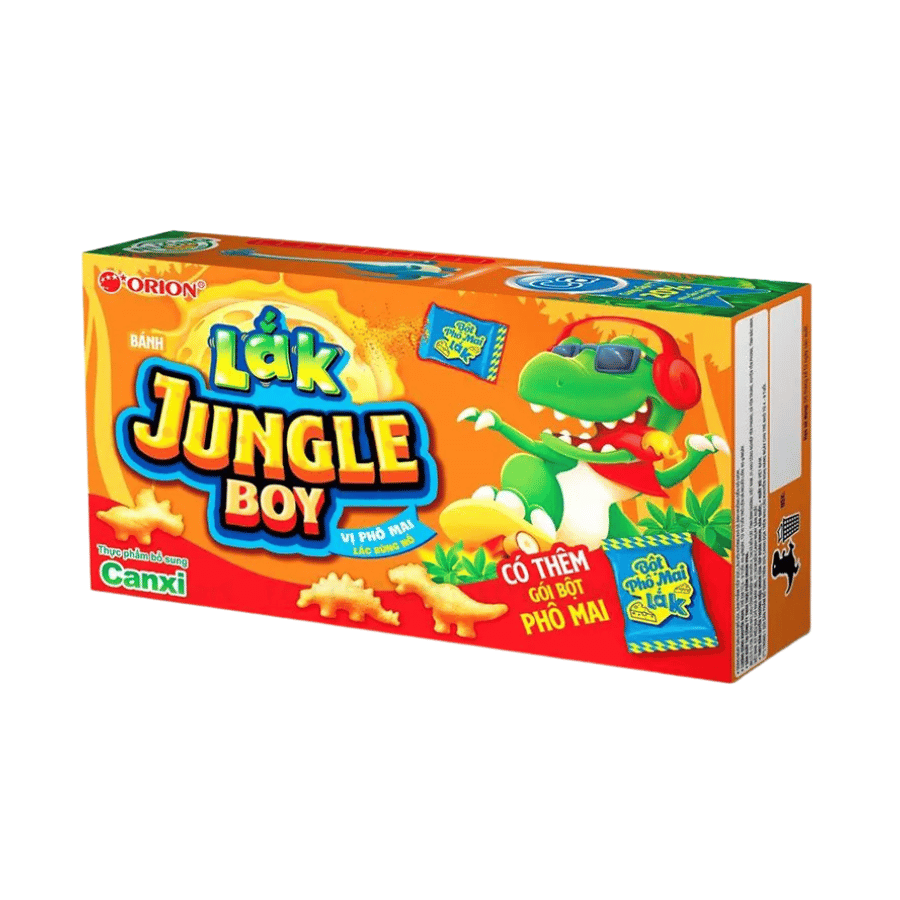 Bánh Jungle Boy Orion Vị Phô Mai 31.6g
