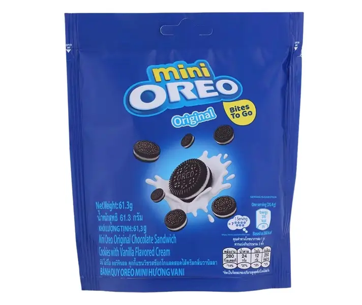 Bánh Oreo Mini Vani Gói 58.4G