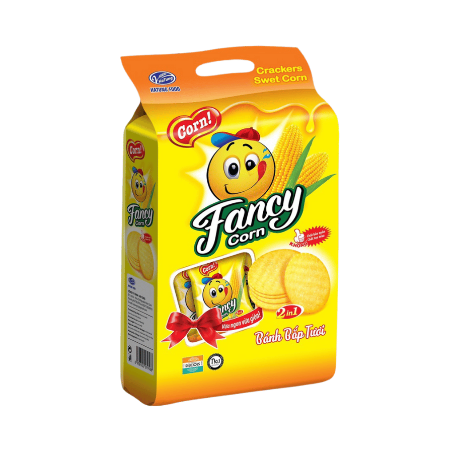 Bánh Quy Cracker Vị Bắp Tươi 210g