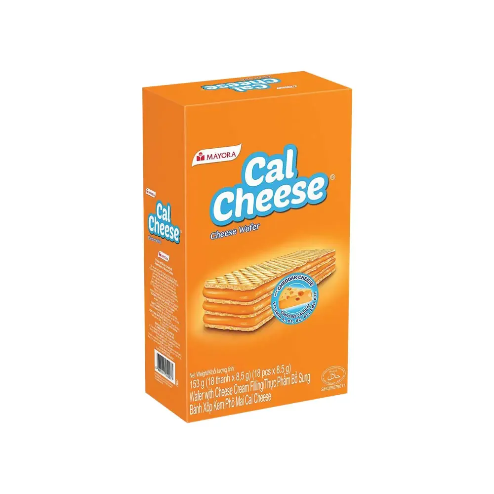 Bánh Xốp Nhân Phô Mai Cal Cheese 153G