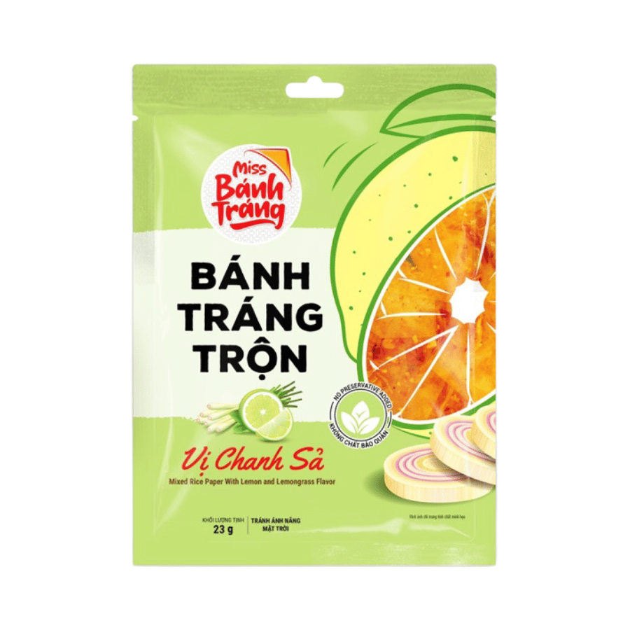 Bánh Tráng Trộn Miss Vị Chanh Sả 23g