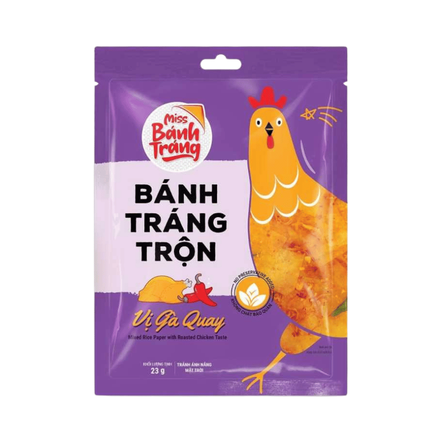 Bánh Tráng Trộn Miss Vị Gà Quay 23g