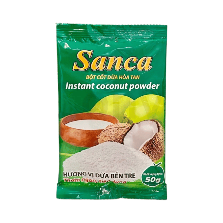 Bột Cốt Dừa Hòa Tan Sanca Gói 50g