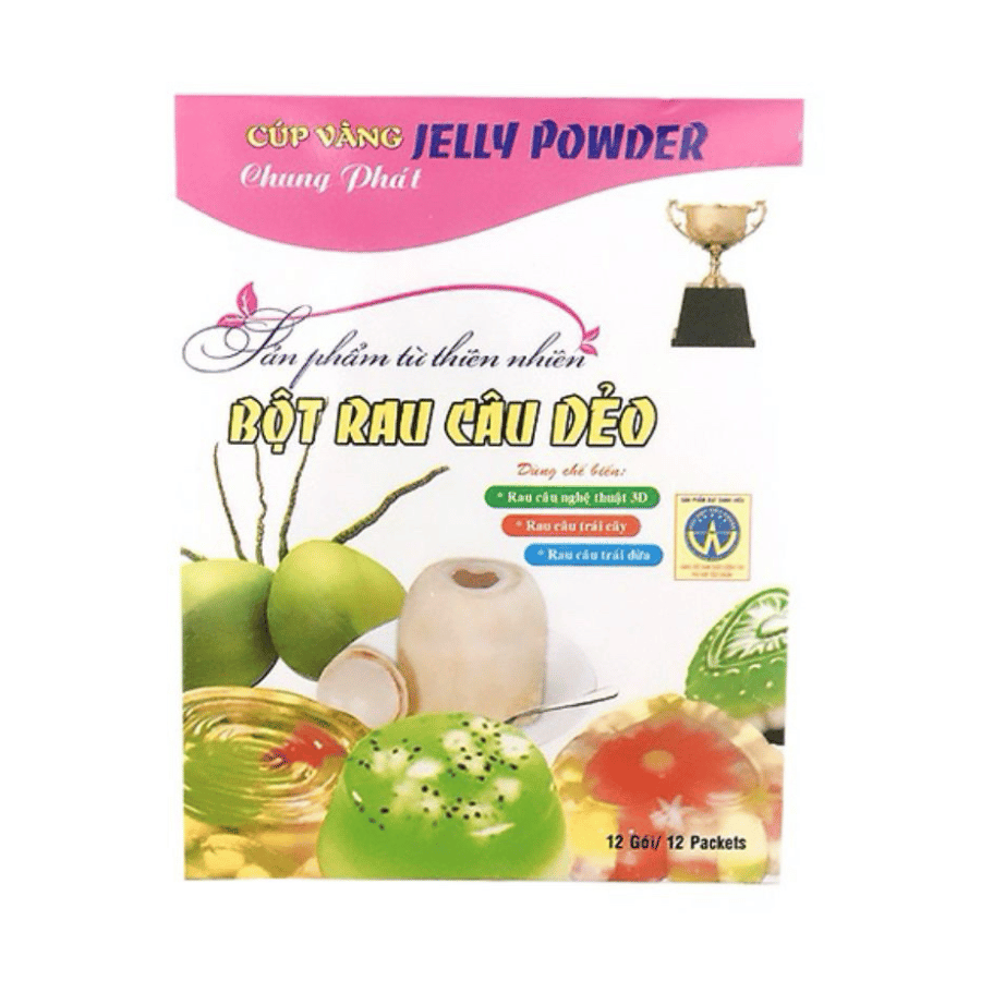 Bột Rau Câu Dẻo Chung Phát Gói 10g