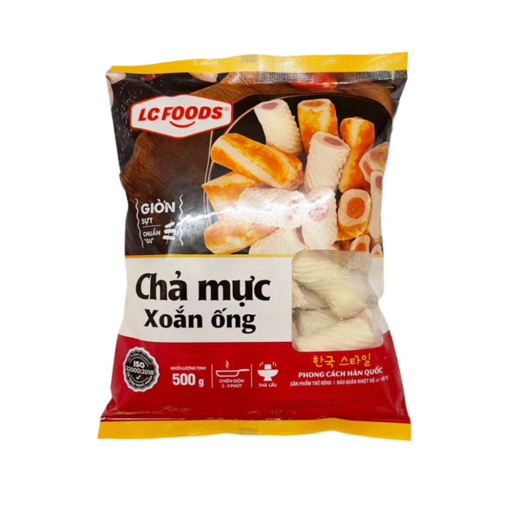 Chả Mực Xoắn Ốc LC Foods 500G