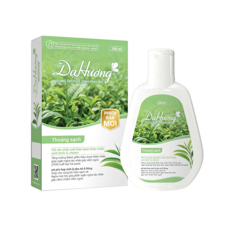 DDVS Dạ Hương Thoáng Sạch Hương Trà Xanh 100ml