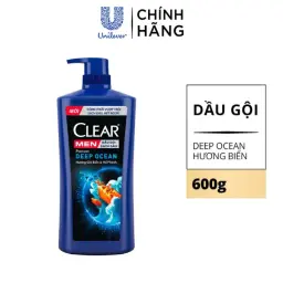 Dầu Gội Clear Men Sạch Gàu Hương Gió Biển & Hổ Phách 600g
