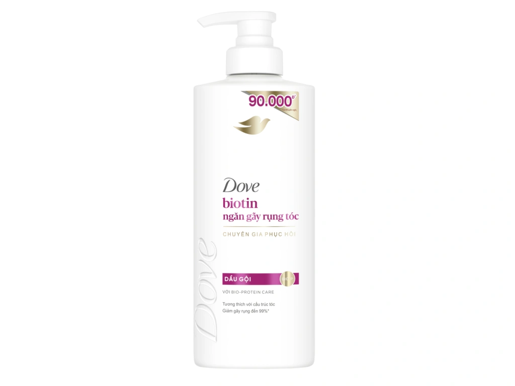 Dầu Gội Dove Biotin Ngăn Gãy Rụng Tóc 350g