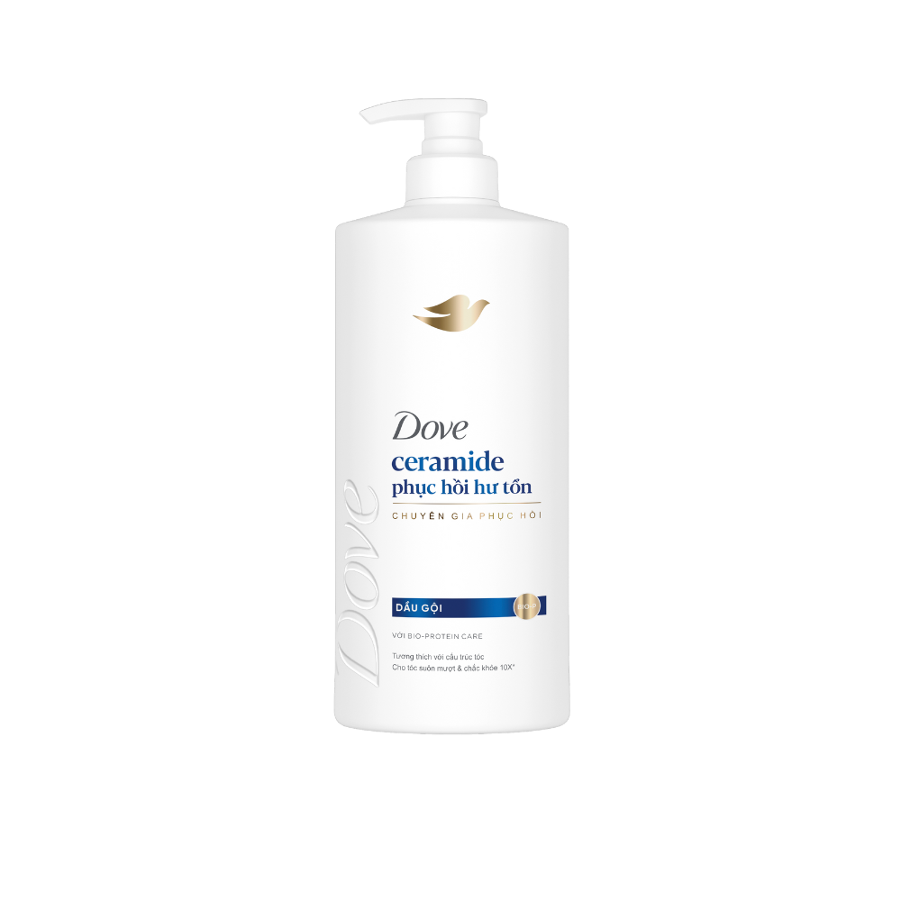 Dầu Gội Dove Ceramide Phục Hồi Hư Tổn 640g