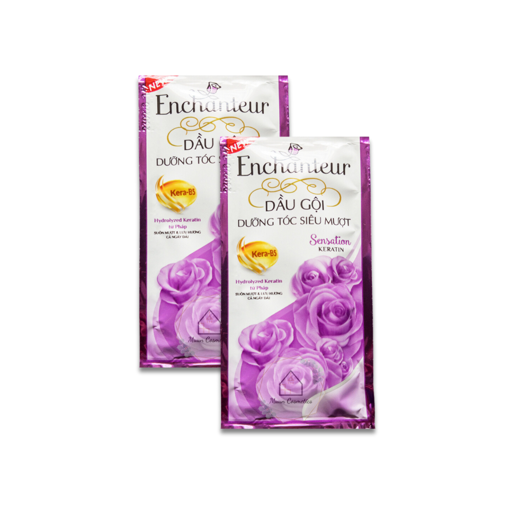 Dầu Gội Enchanteur Dưỡng Tóc Siêu Mượt Dây 10 Gói x 6ml