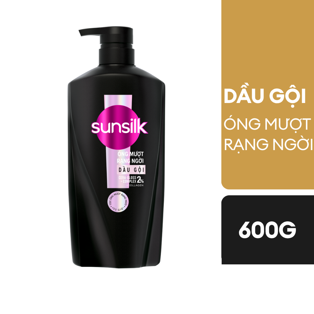 Dầu Gội Sunsilk Óng Mượt Rạng Ngời 600G