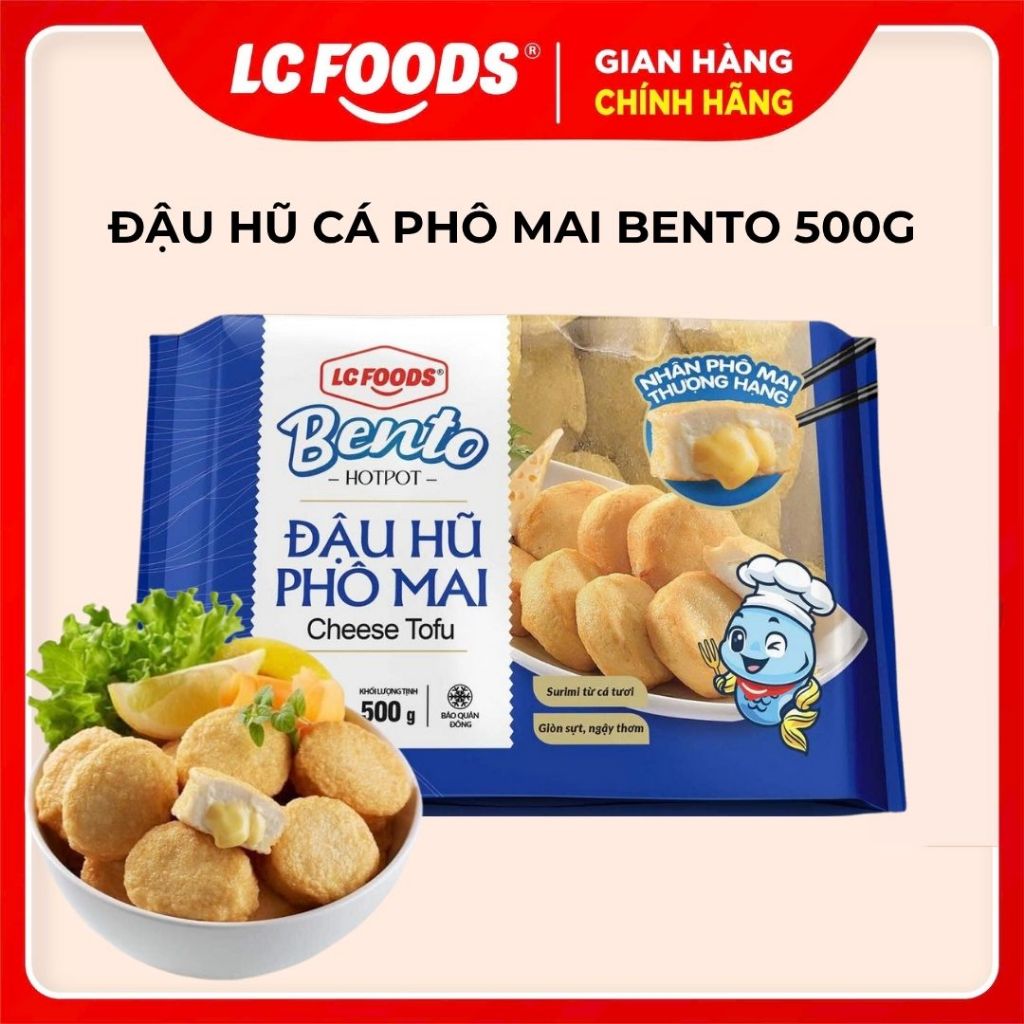 Đậu Hũ Phô Mai Bento LC FOODS 500g