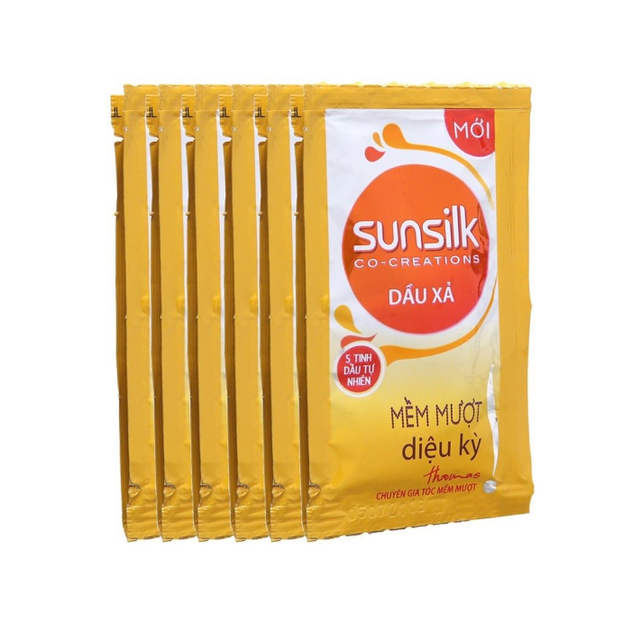Dầu Xả Sunsilk Mềm Mượt Diệu Kỳ Dây 10 gói