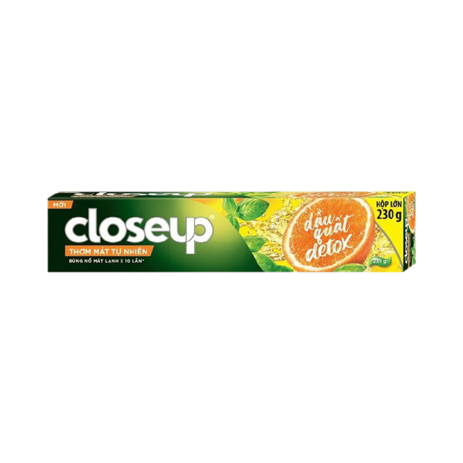 Kem Đánh Răng Closeup Super Fresh Dầu Quất 230g