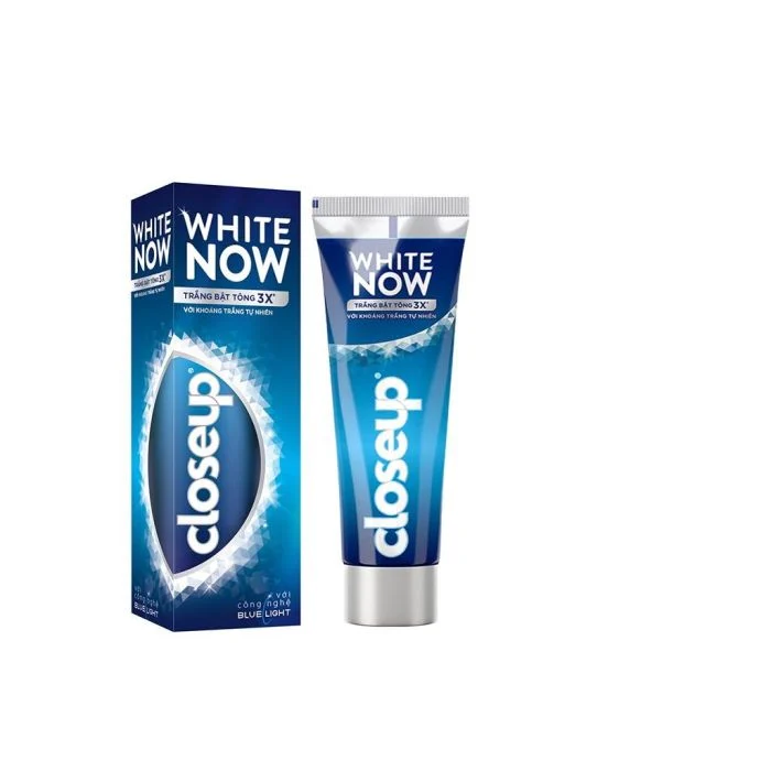 Kem Đánh Răng Closeup White Now Khoáng Trắng Tự Nhiên Tuýp 100G