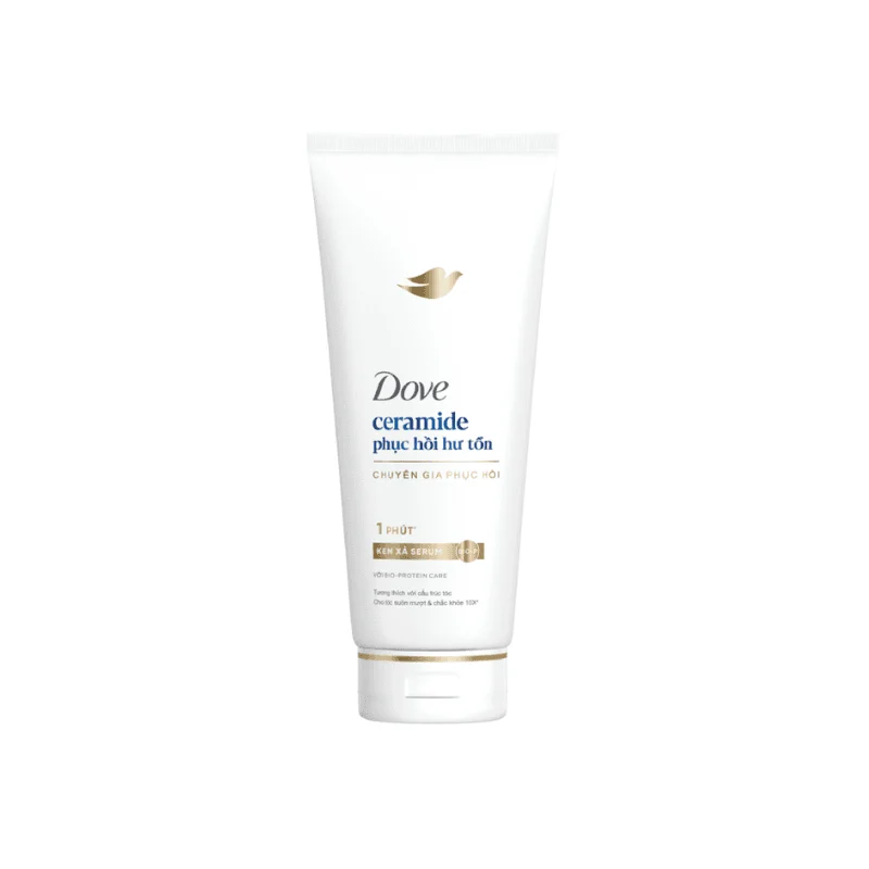 Kem Xả Dove Ceramide Phục Hồi Hư Tổn Tuýp 300g