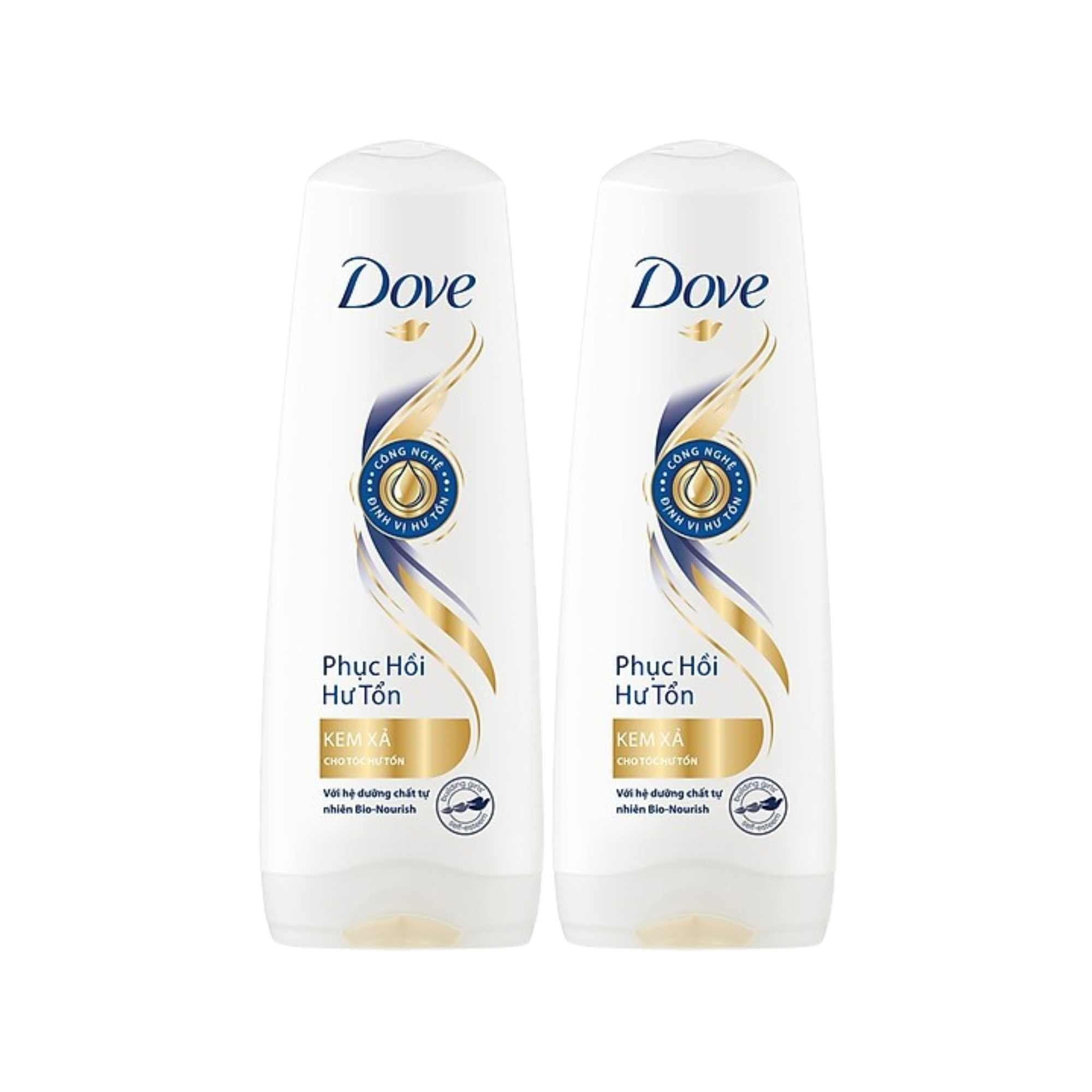 Kem Xả Dove Phục Hồi Tóc Hư Tổn 170g