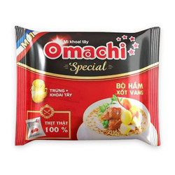 Mì Omachi bò hầm xốt vang gói 92g