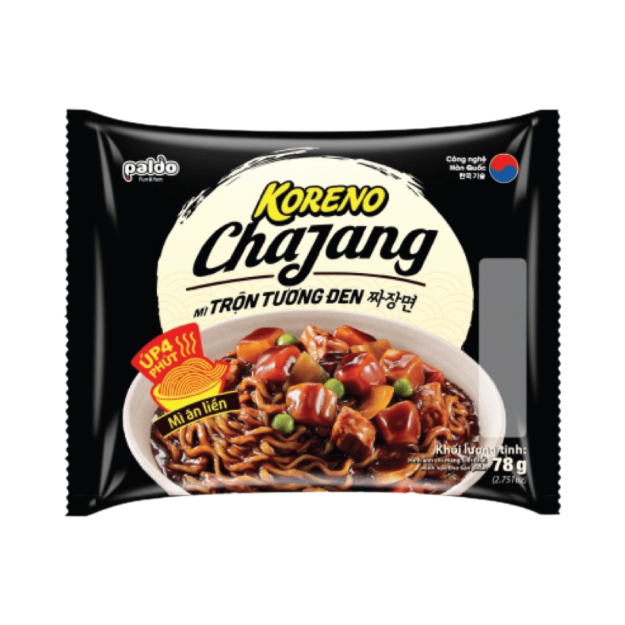 Mì Trộn Tương Đen Koreno Gói 78g