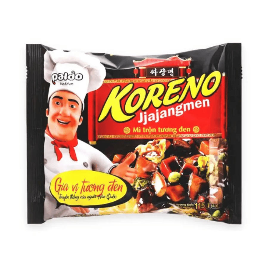Mì Trộn Tương Đen Hàn Quốc Koreno Jjajangmen 115g