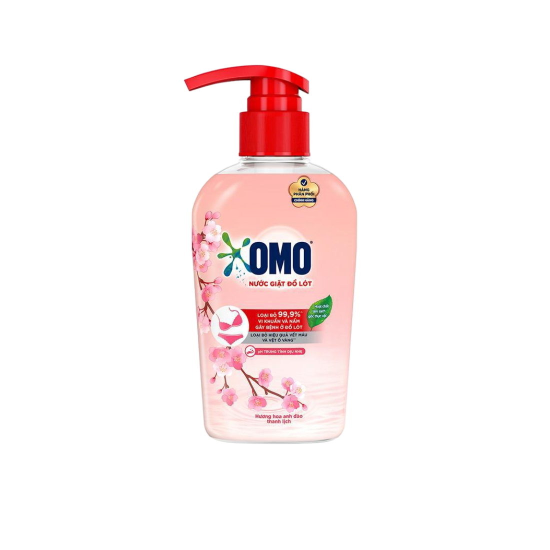 Nước Giặt Đồ Lót Omo Hương Hoa Anh Đào Chai 300g