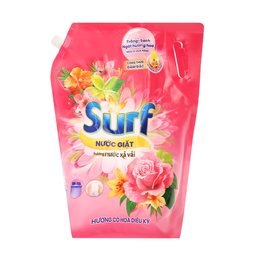Nước Giặt Surf Hương Cỏ Hoa Diệu Kỳ 3.6kg