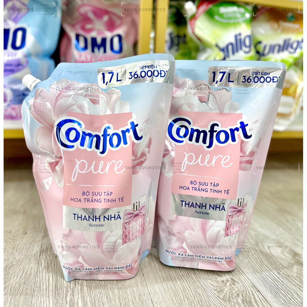 Nước Xả Vải Comfort Pure Thanh Nhã 1.7L